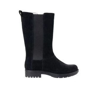 Revitalign Women's Orthotic Suede Black Mid Calf Boot, US Size 10‎ B Linden